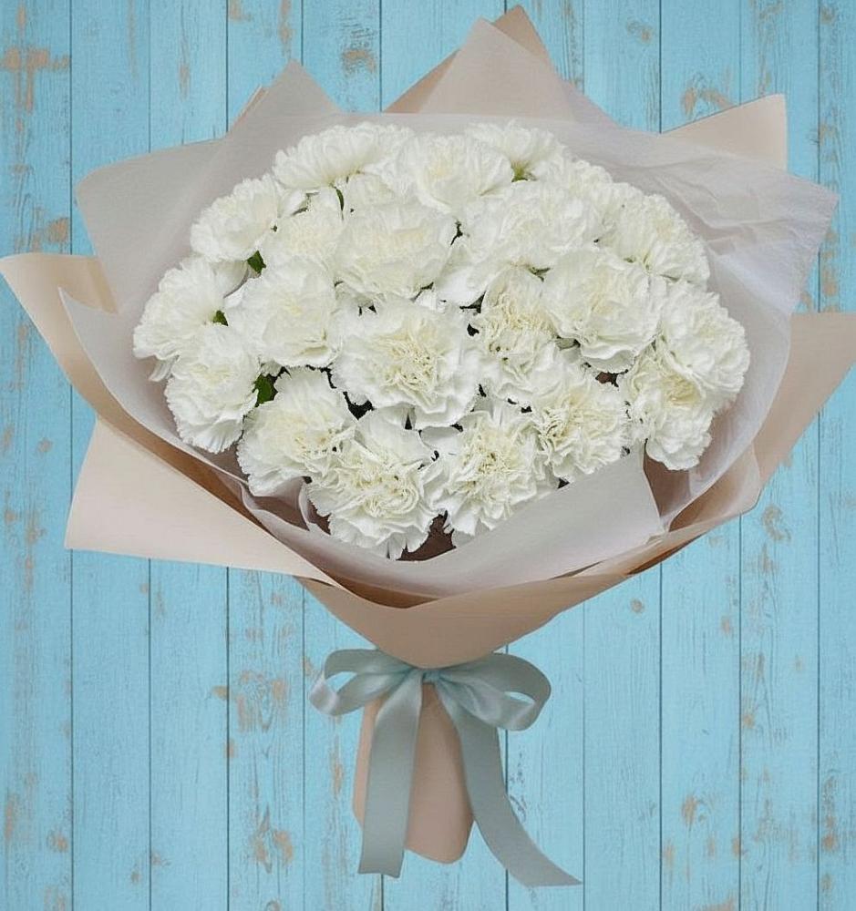 Букет цветов из: Гвоздики в Тольятти