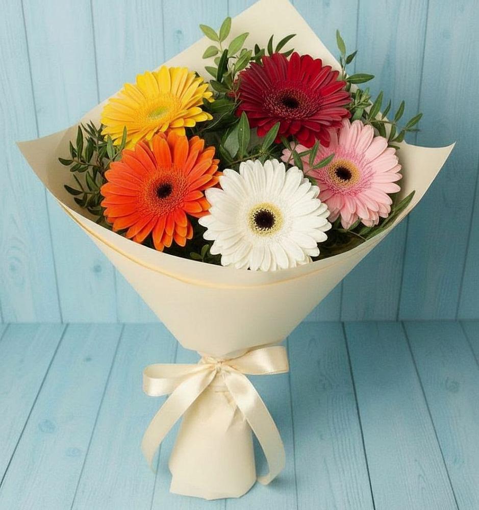 Букет цветов из: Герберы в Тольятти