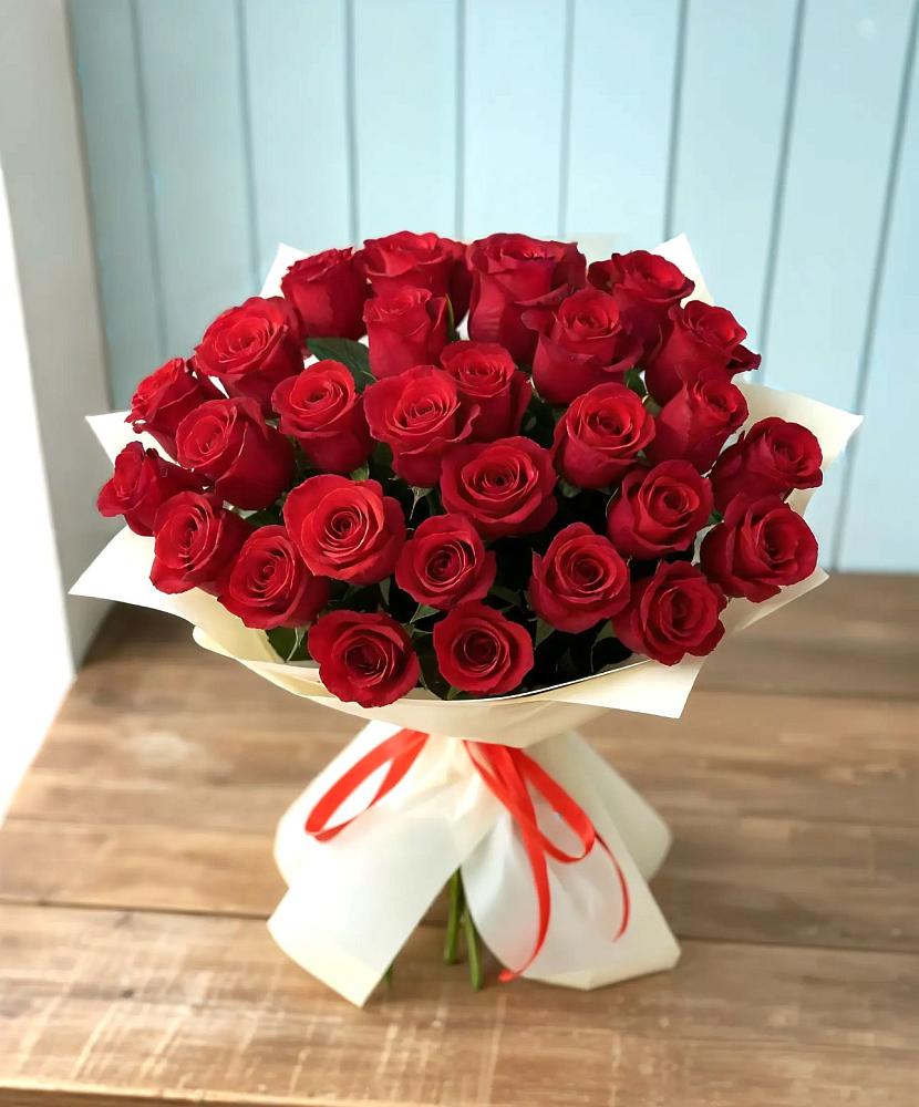 Букет 29 Красных роз в Тольятти