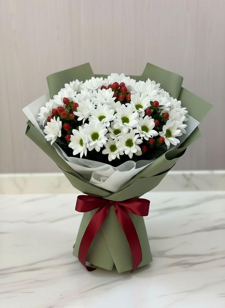 Букет цветов из: Хризантемы в Тольятти