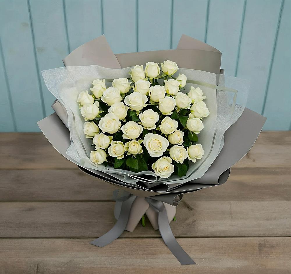 Букет Белоснежная нежность в Тольятти