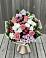 Букет цветов из: Альстромерии, Гвоздики, Розы и Хризантемы в Тольятти