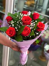Букет цветов из:  Розы #REPLACE_PRED# Тольятти