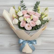 Букет цветов из:  Лизиантусы в Тольятти