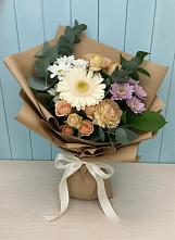 Букет цветов из:  Герберы и Хризантемы #REPLACE_PRED# Тольятти