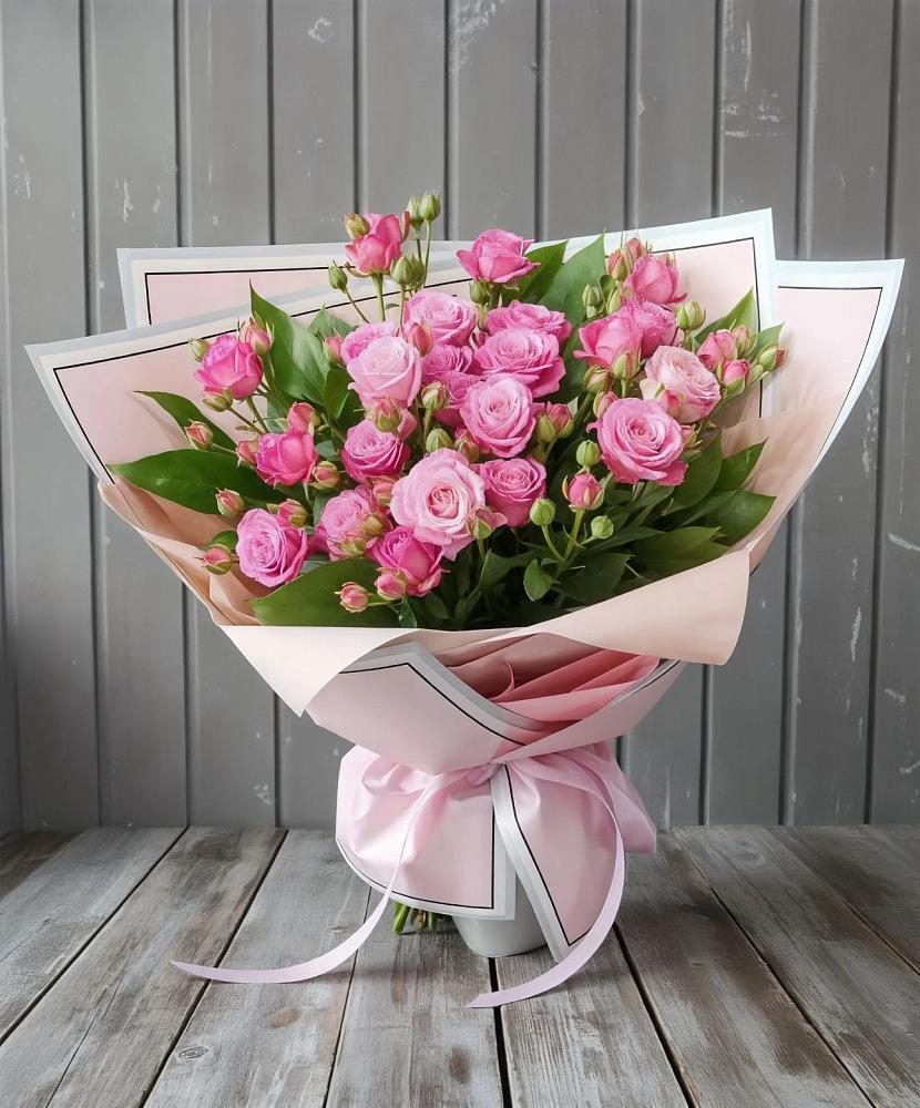 Букет Розовый кустик в Тольятти
