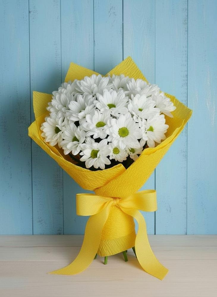 Букет цветов из: Хризантемы в Тольятти