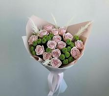Букет цветов из:  Розы и Хризантемы в Тольятти