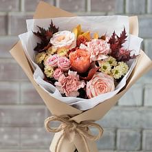 Букет цветов из:  Гвоздики, Хризантемы и Розы #REPLACE_PRED# Тольятти