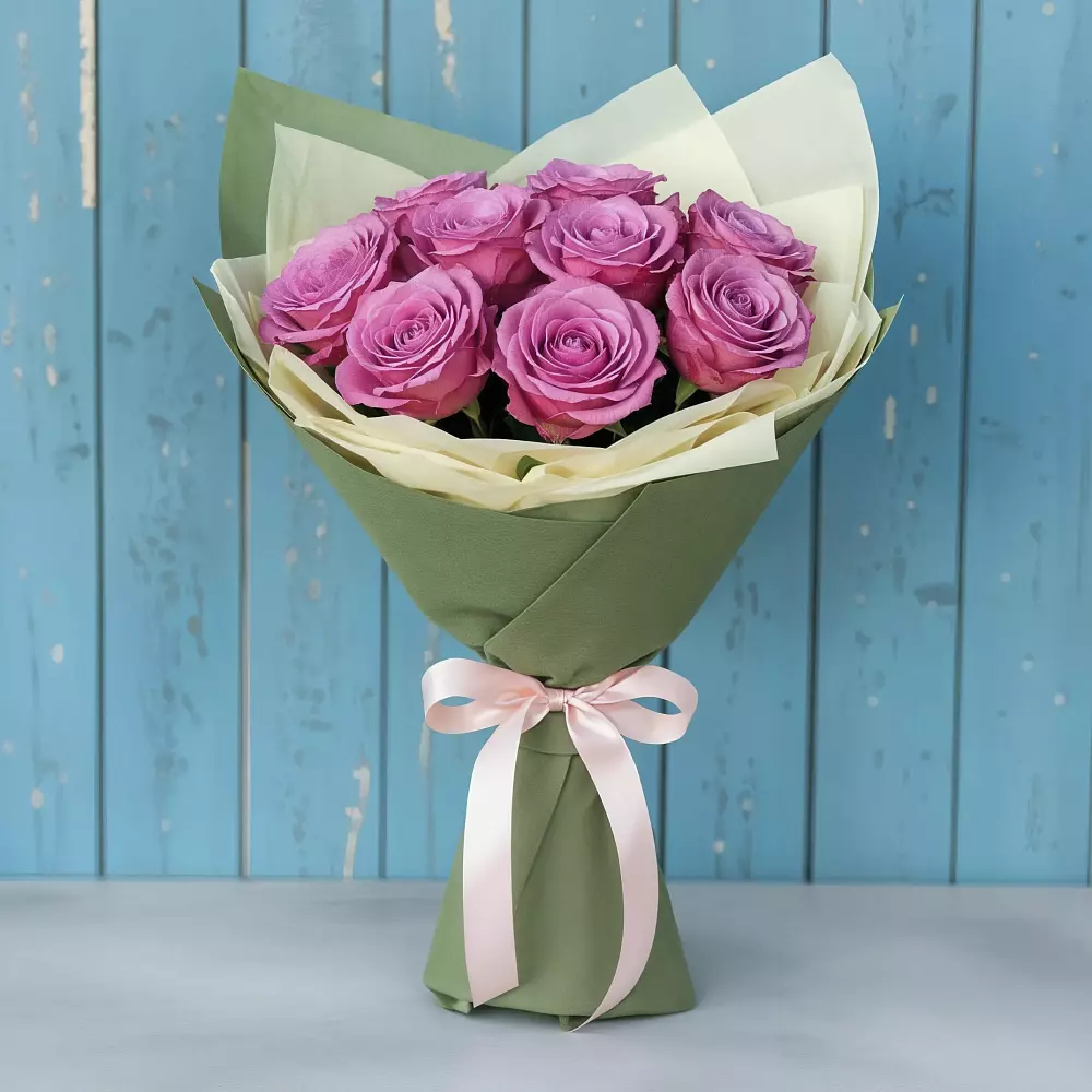 Букет Розы Фёрст Леди в Тольятти