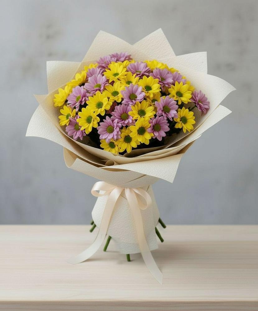 Букет цветов из: Хризантемы в Тольятти